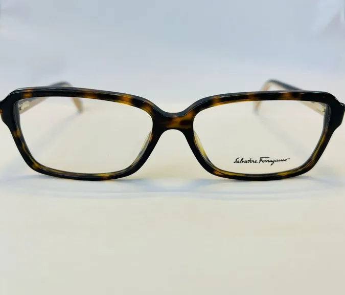 Salvatore Ferragamo Rectangular Eyewear, front view