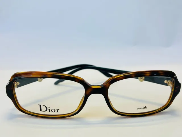 Christian Dior Rectangle Glasses, front view